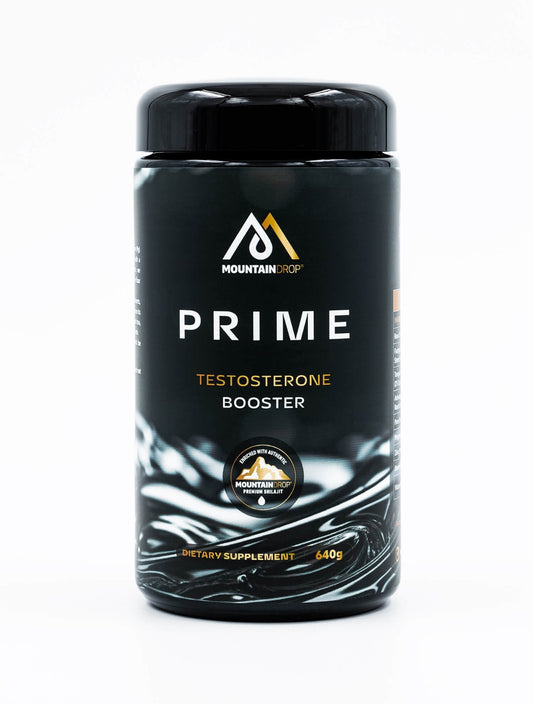 Öka Din Energi och Prestanda med MountainDrop Prime Testosterone Booster med Shilajit