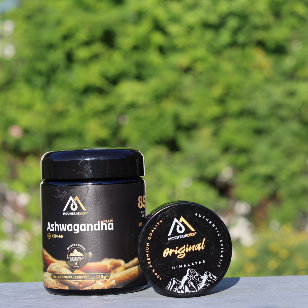 Ultimate Wellness Bundle: Ashwagandha Plus + Original Shilajit